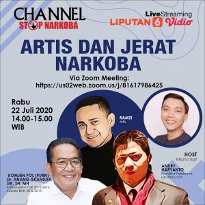 Live: “Darurat Narkoba, Artis & Penyalahguna Narkotika”