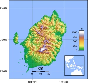 Morotai_Topography