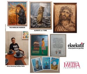 Hartanto Bali Tentang Kanvas Spiritual Ricky Salim