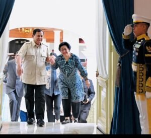 Presiden Prabowo Subianto Terima Kedatangan Presiden RI ke-5, Megawati Soekarnoputri