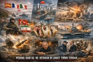 Perang Hari ke-10: Retakan di Langit Timur Tengah