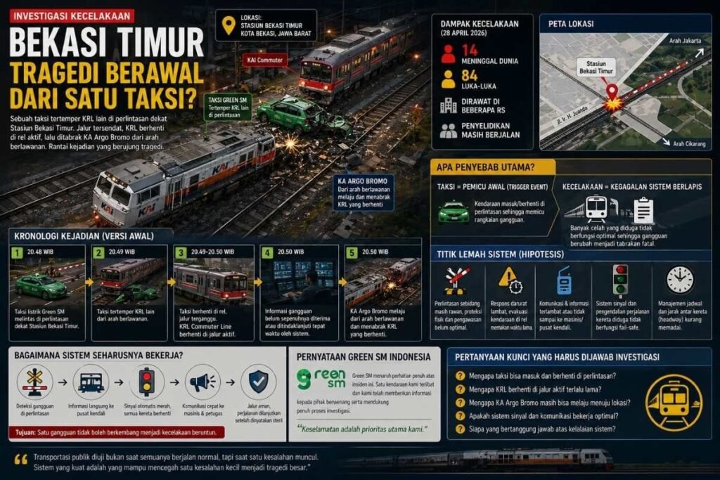 Satu Taksi, Dua Kereta, dan Satu Pertanyaan Besar: Kenapa Bisa Jadi Tragedi?
