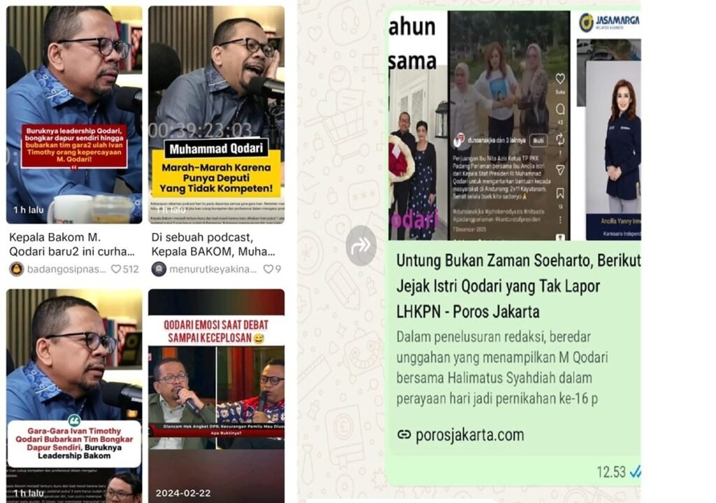 KaBakom M Qodari Digoyang Serangan Medsos