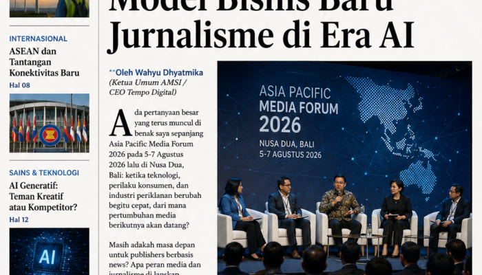 APMF 2026 Blueprint the Beyond: Mencari Model Bisnis Baru Jurnalisme di Era AI
