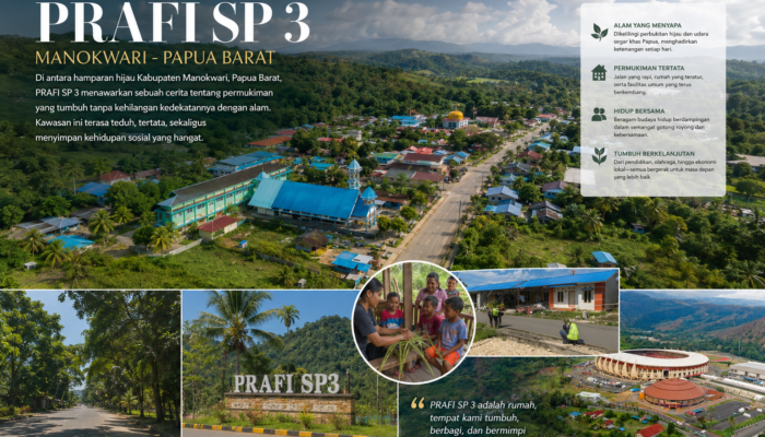 PRAFI SP3 Manokwari: Kota Kecil yang Teduh di Tanah Papua Barat