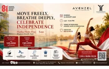 Yuk Nikmati Sore Relaksasi Lewat Yoga Eksklusif di Avenzel Hotel